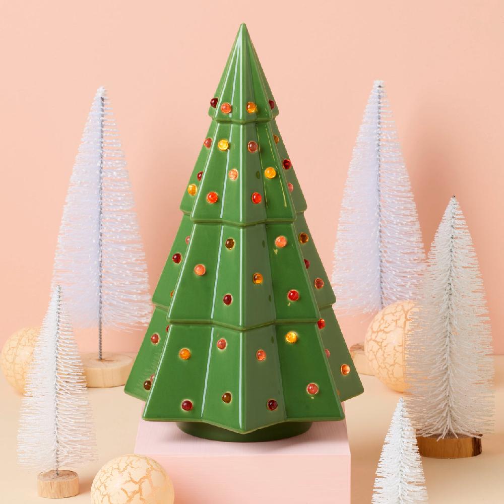 Lenox Evergreen Large Lit Tree Figurine