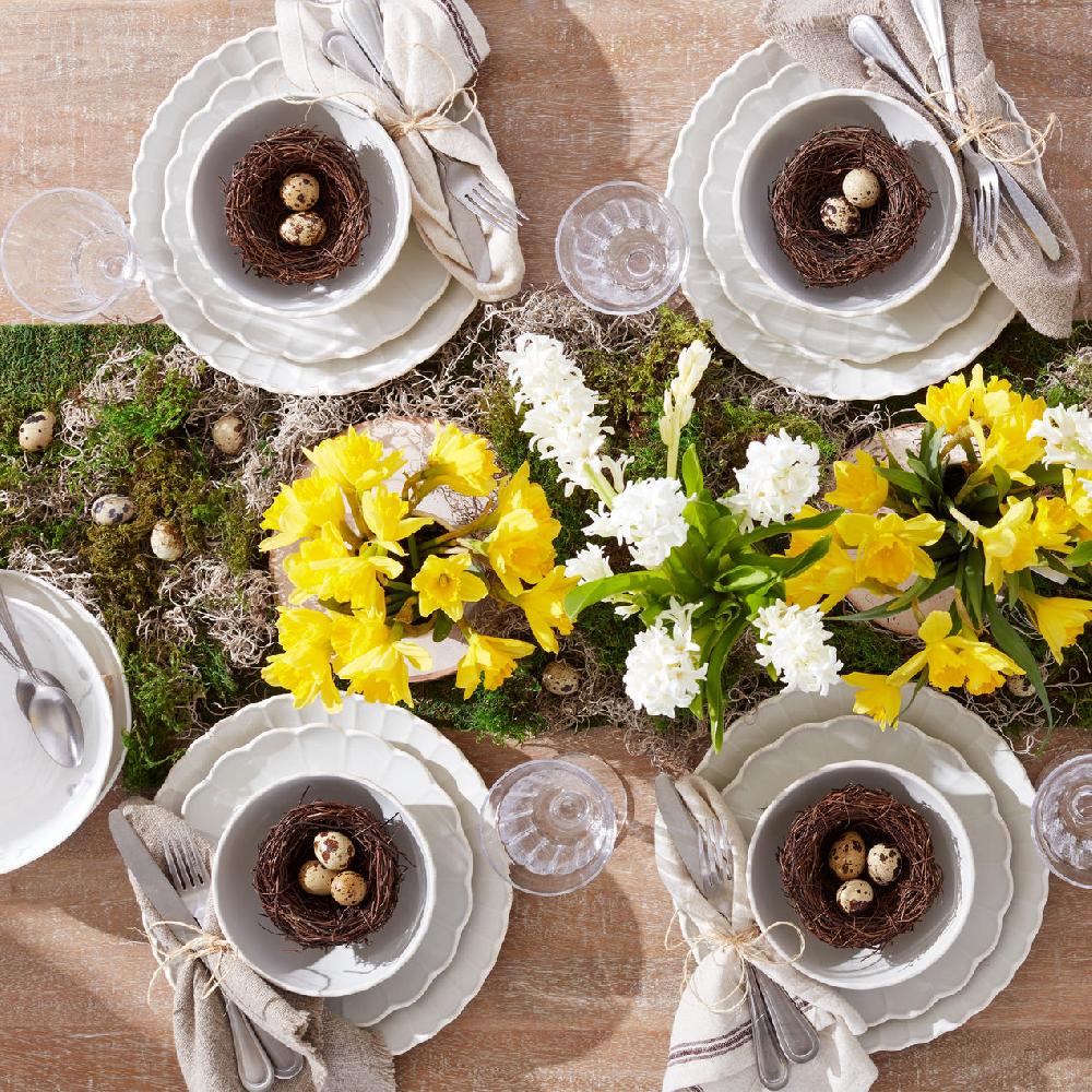 Lenox French Perle Scallop Dinner Plates - Set Of 4