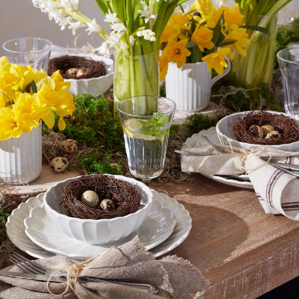 Lenox French Perle Scallop Dinner Plates - Set Of 4