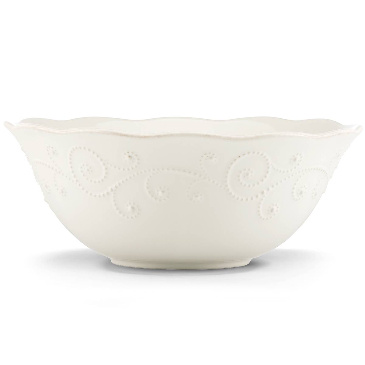 lenox French Perle White Large Serving Bowl