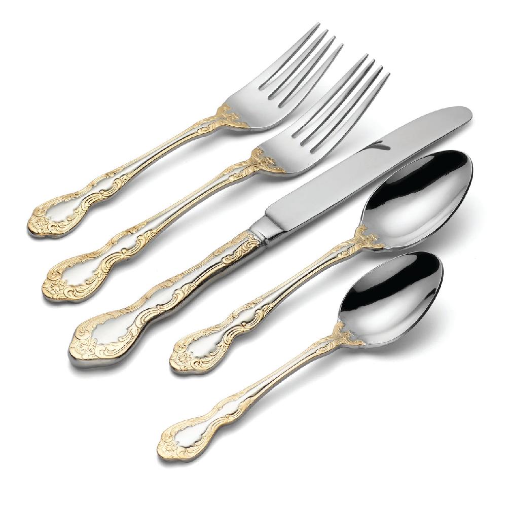 Lenox Golden Mandolina 45 Piece Flatware Set