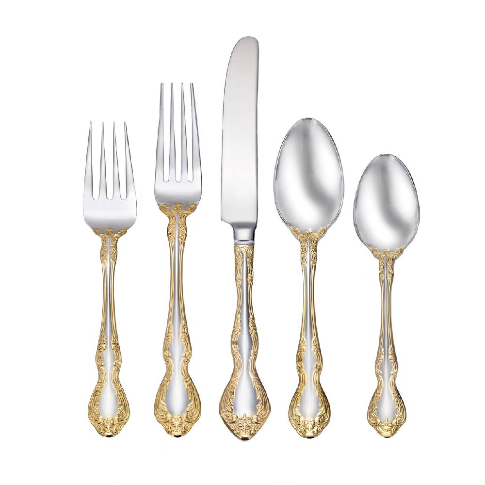 lenox Golden Mandolina 45 Piece Flatware Set