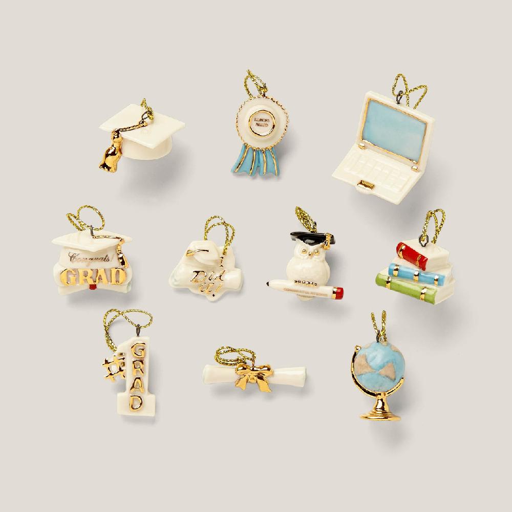 lenox Graduation 10-Piece Ornament Set