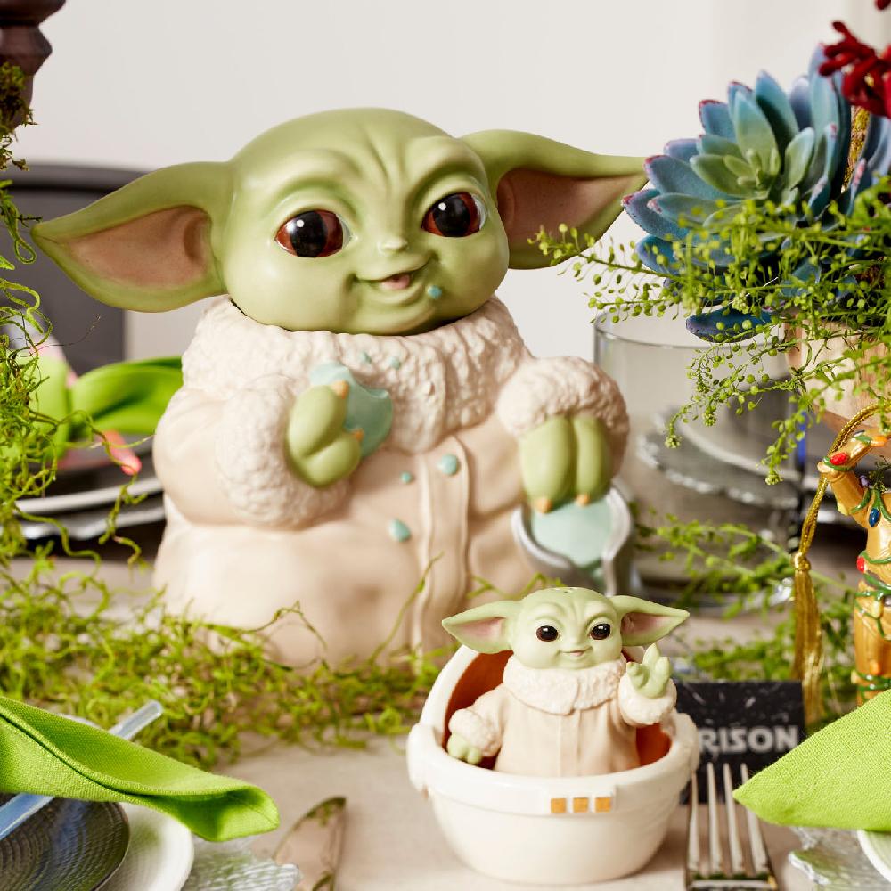 Lenox Grogu Figural Cookie Jar