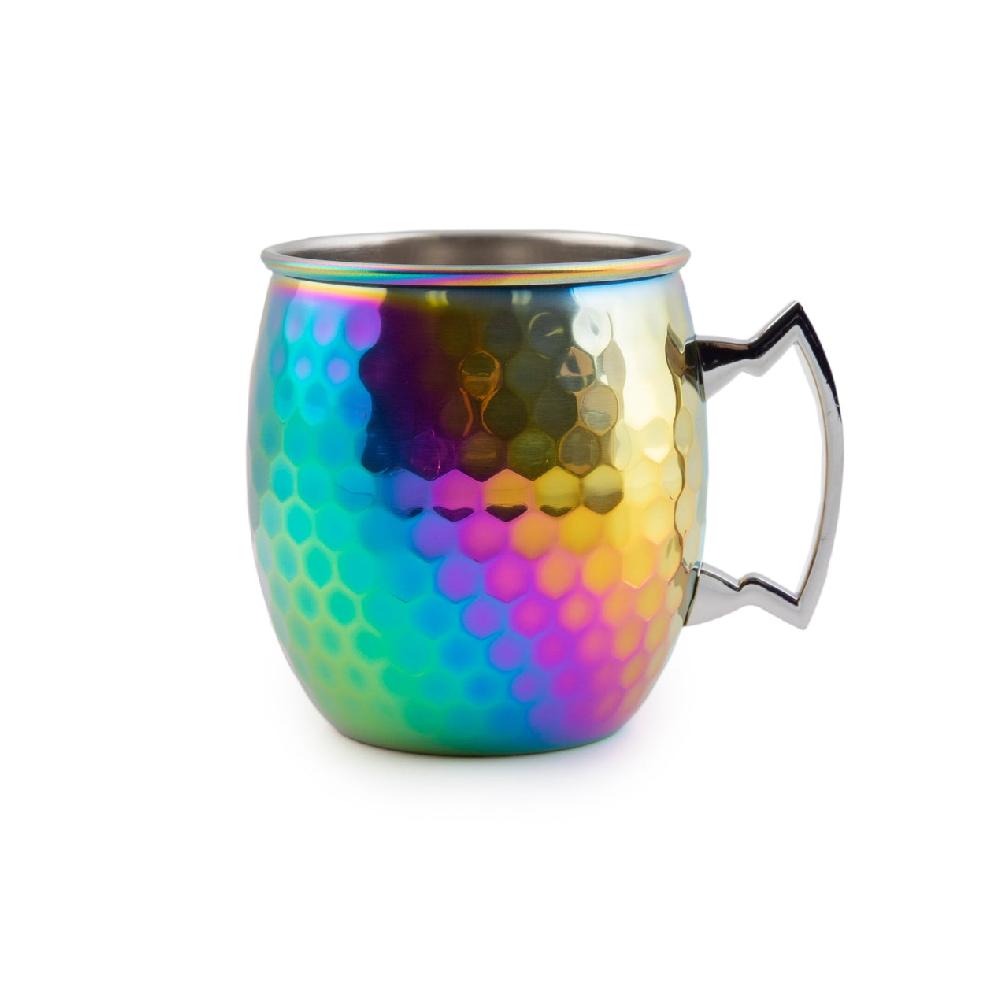 Lenox Hammered Rainbow Moscow Mule Mugs - Set Of 4