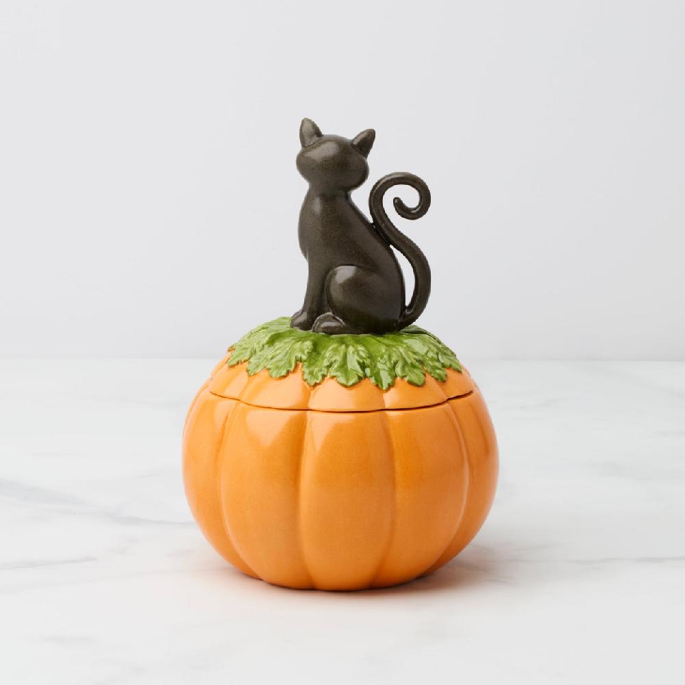 Lenox Haunted Halloween Covered Candy Jar