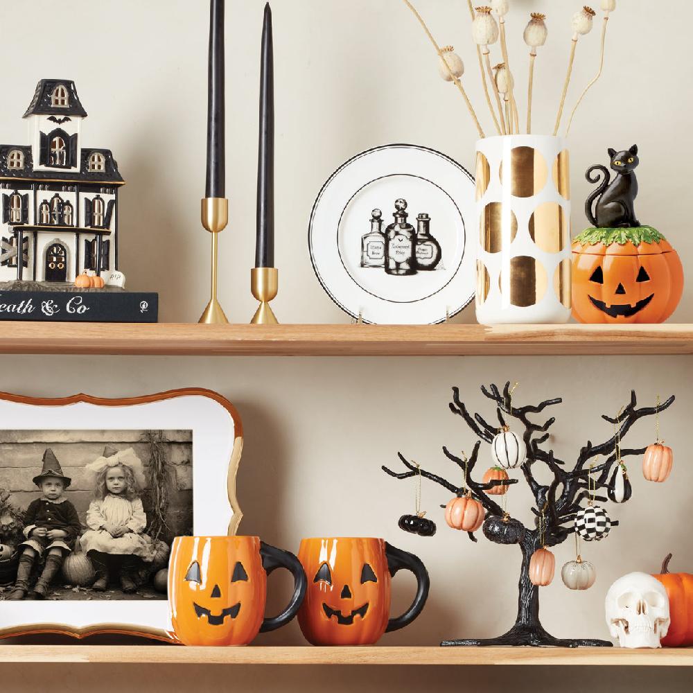 Lenox Haunted Halloween Covered Candy Jar