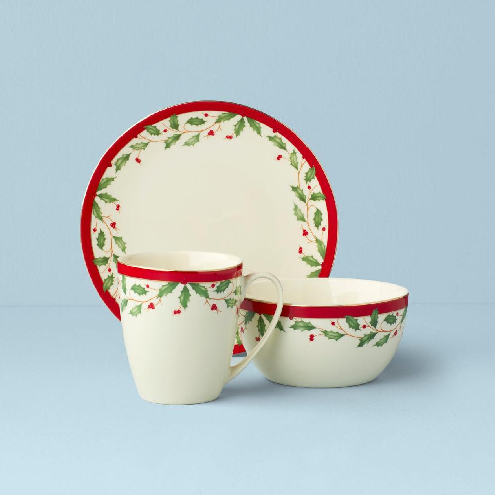 Lenox Holiday 12-Piece Dessert Set