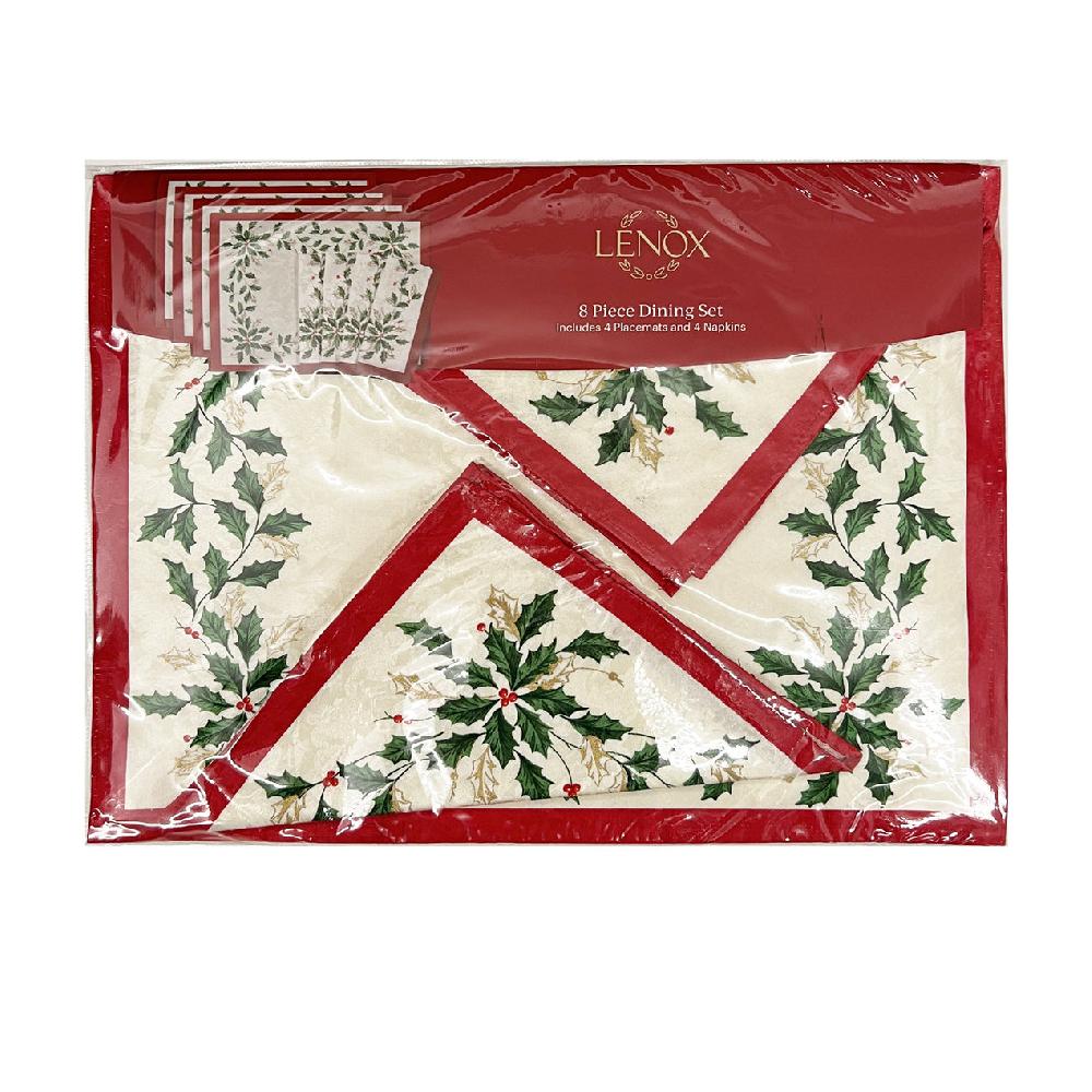Lenox Holiday 8-Piece Placemats & Napkins Set