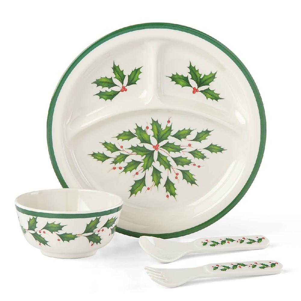 Lenox Holiday Children's 4-Piece Dinner Set