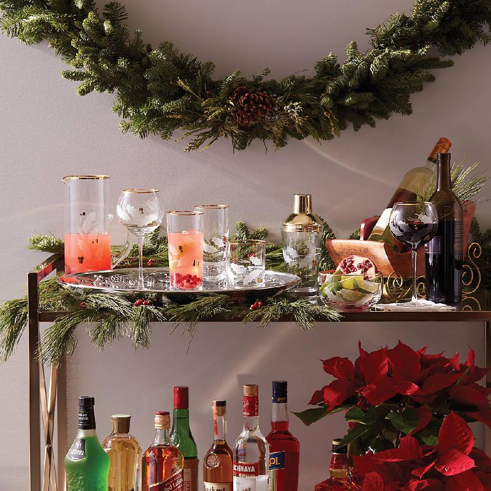 Lenox Holiday Gold Balloon Glasses - Set Of 4