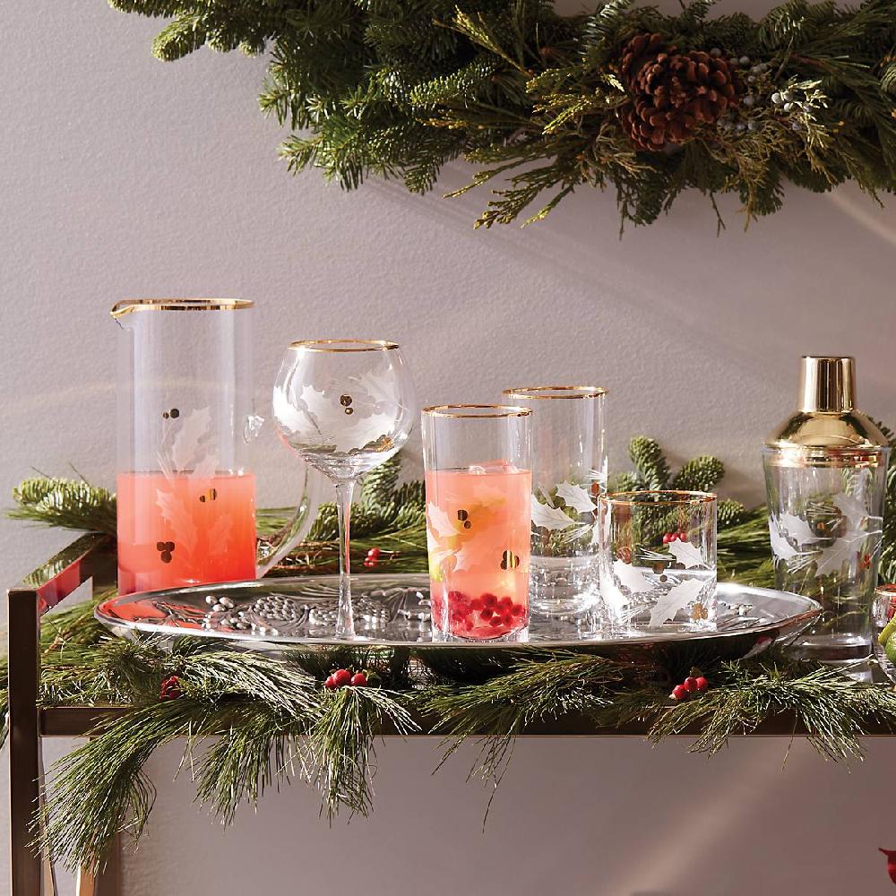 Lenox Holiday Gold Highball Glasses - Set Of 4