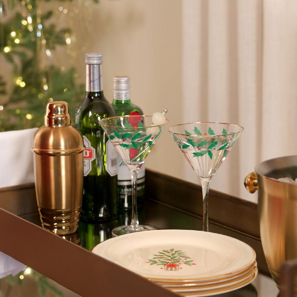 Lenox Holiday Martini Glasses - Set Of 4