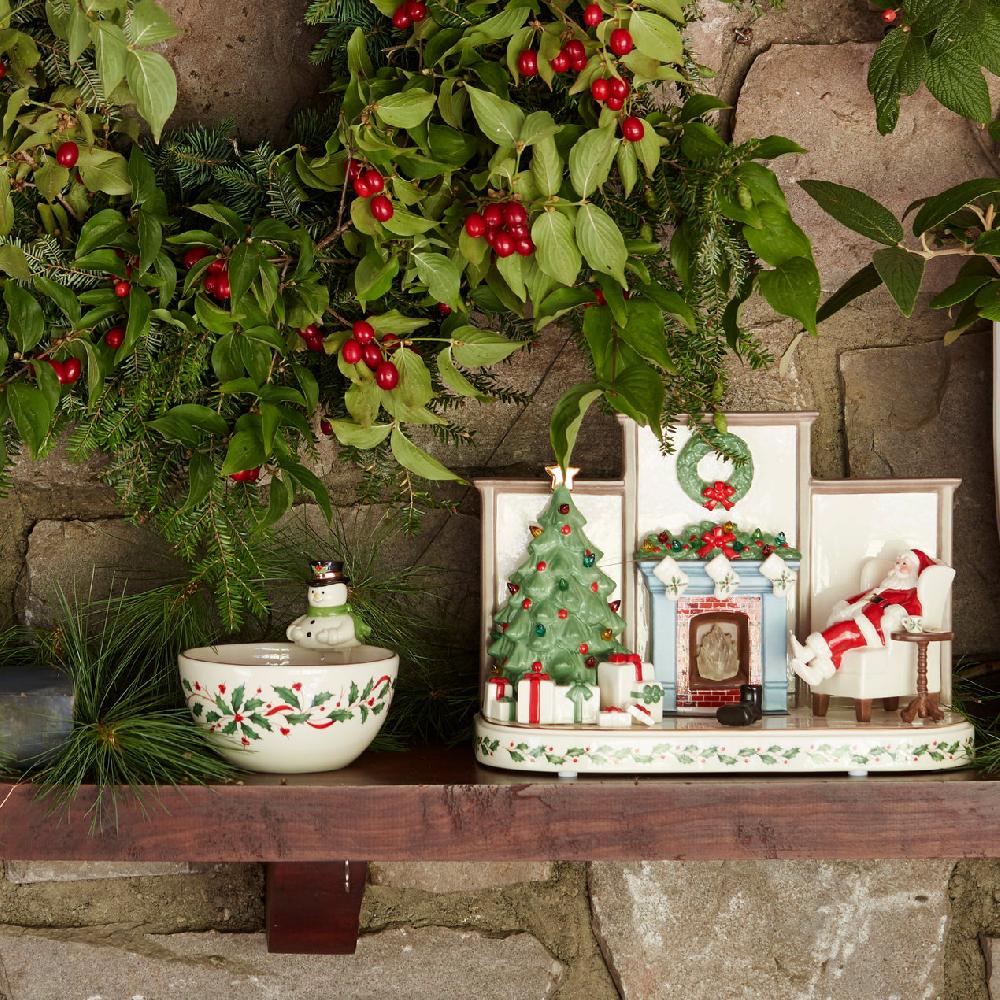 Lenox Holiday Snowman Bowl