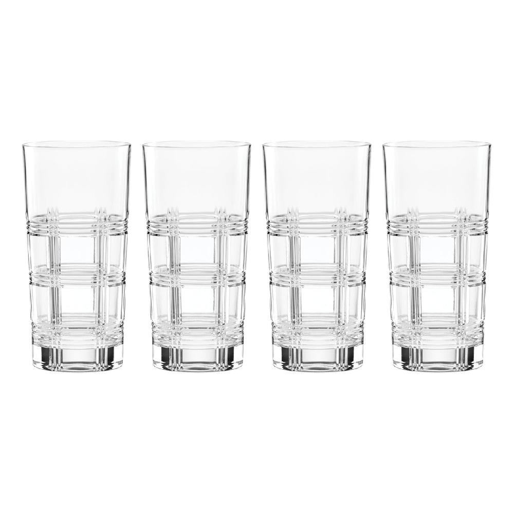 lenox Hudson Crystal Highball Glasses - Set Of 4