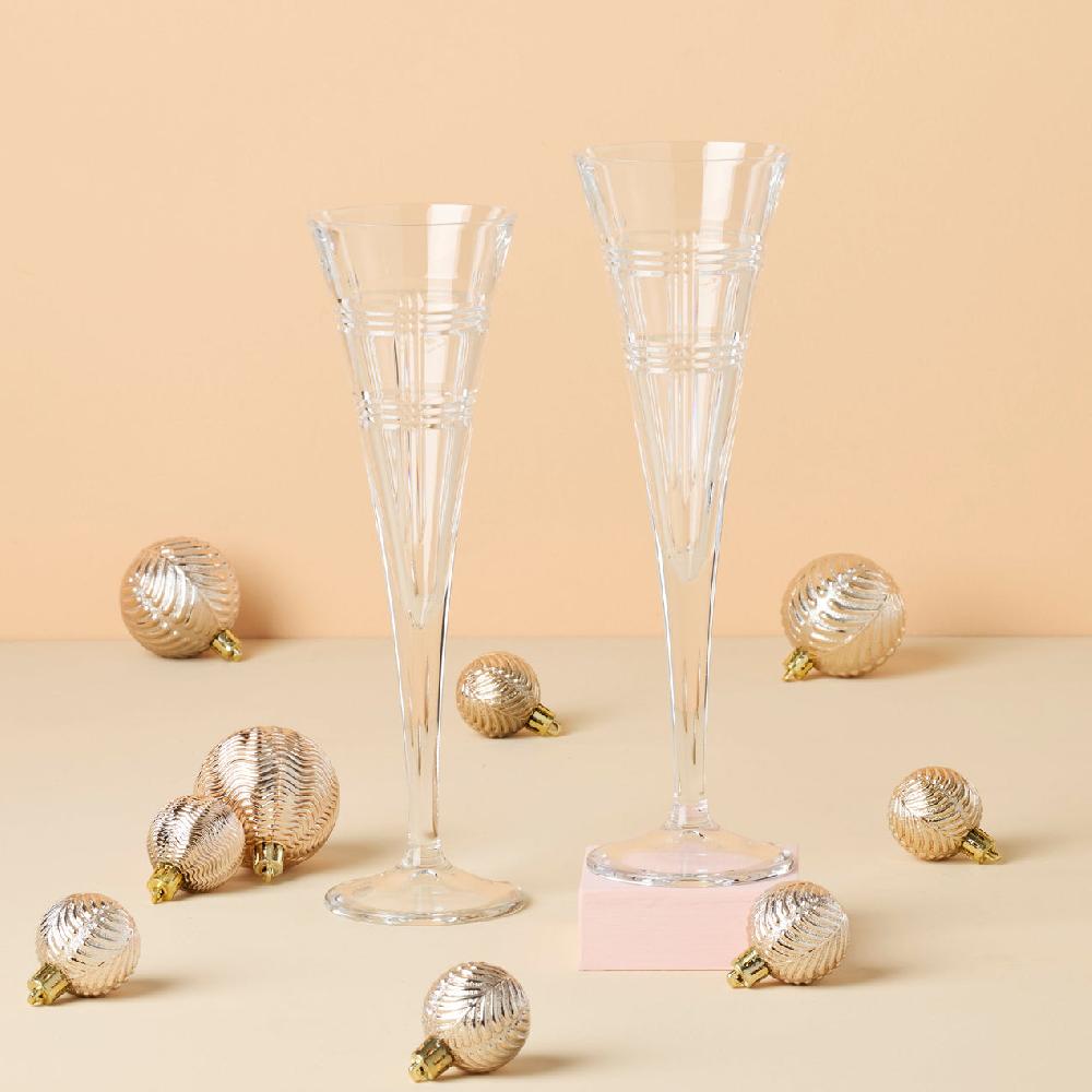 Lenox Hudson Toasting Flutes - Set Of 2
