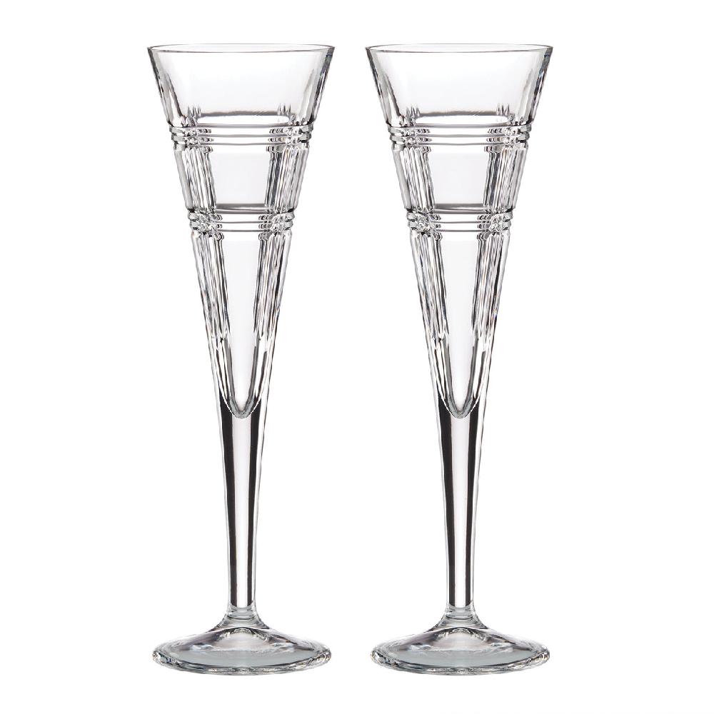 lenox Hudson Toasting Flutes - Set Of 2
