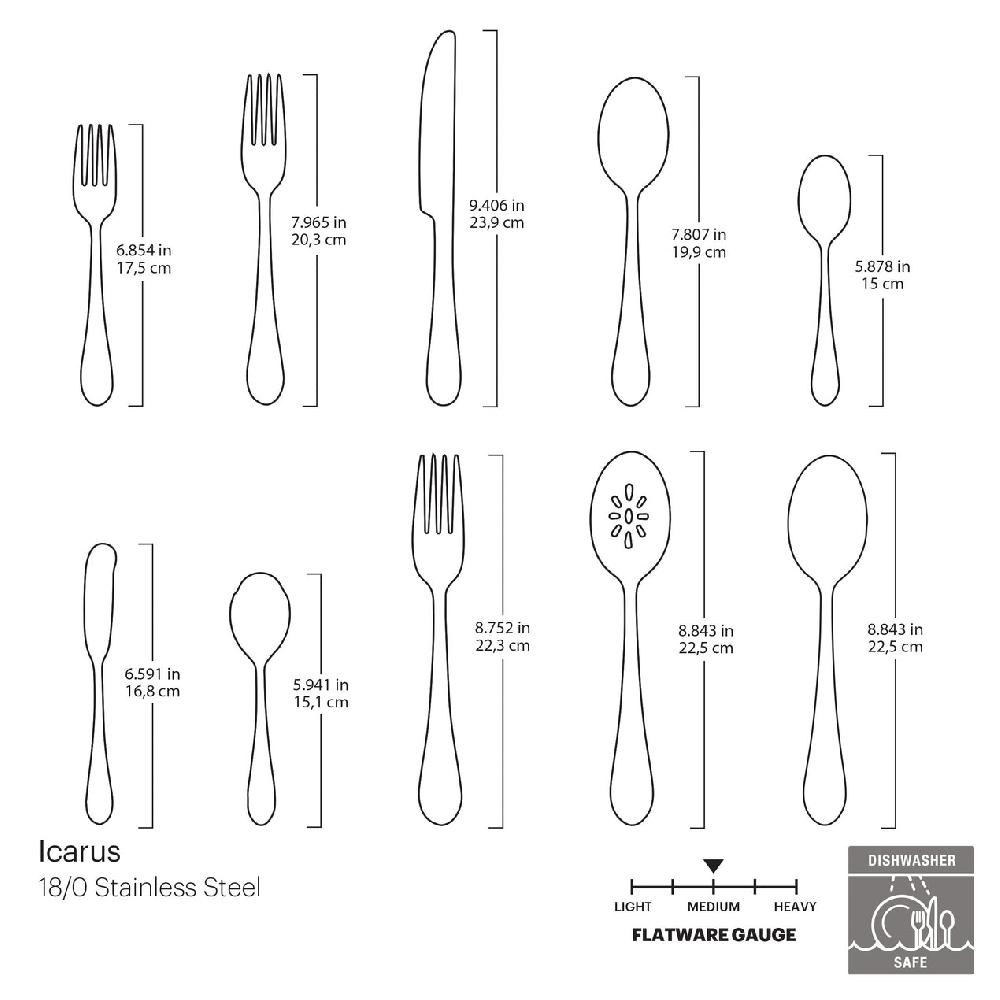 Lenox Icarus 45 Piece Flatware Set