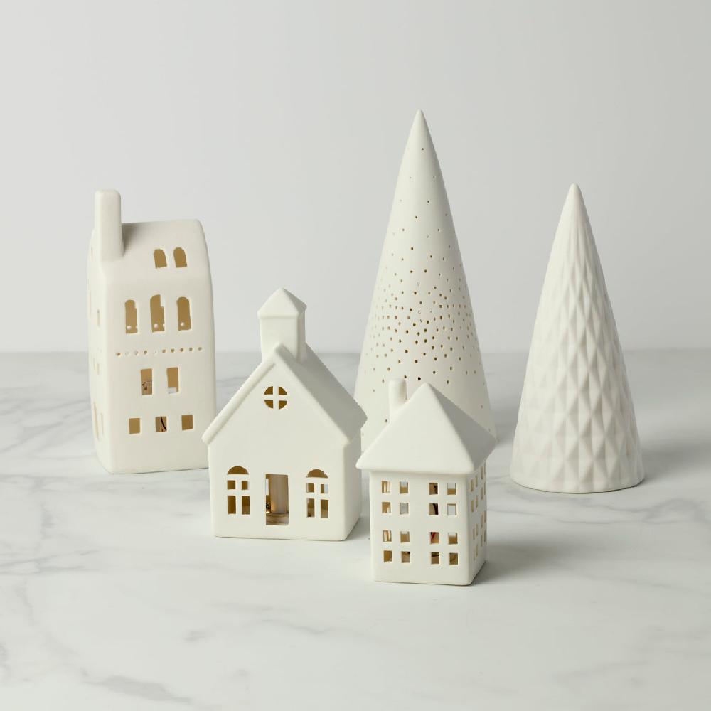 Lenox Illuminated Modern Village 5-Piece Set