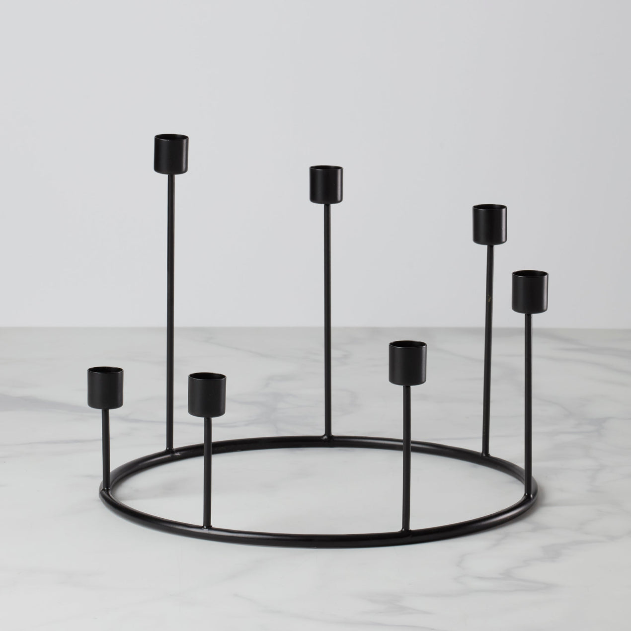 lenox Kent Large Black Candlestick Wreath