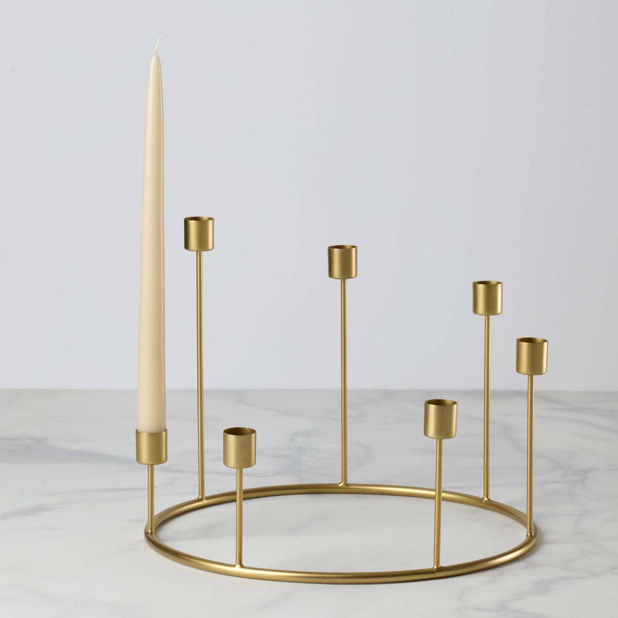 Lenox Kent Large Gold Candlestick Wreath