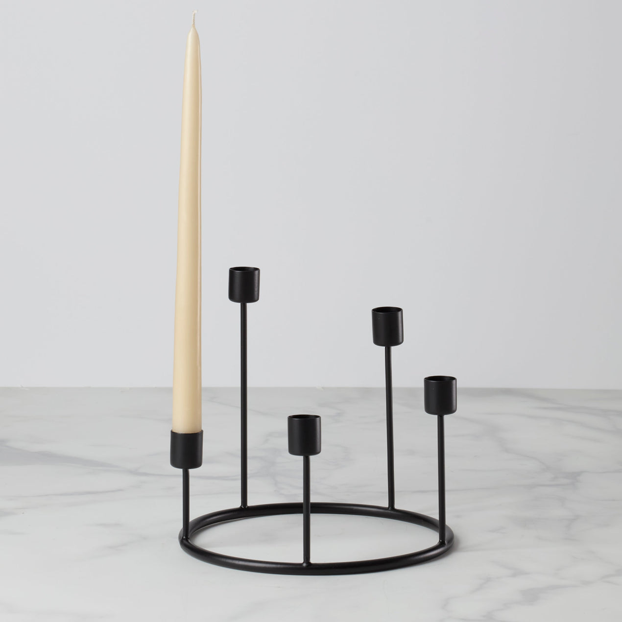 Lenox Kent Small Black Candlestick Wreath