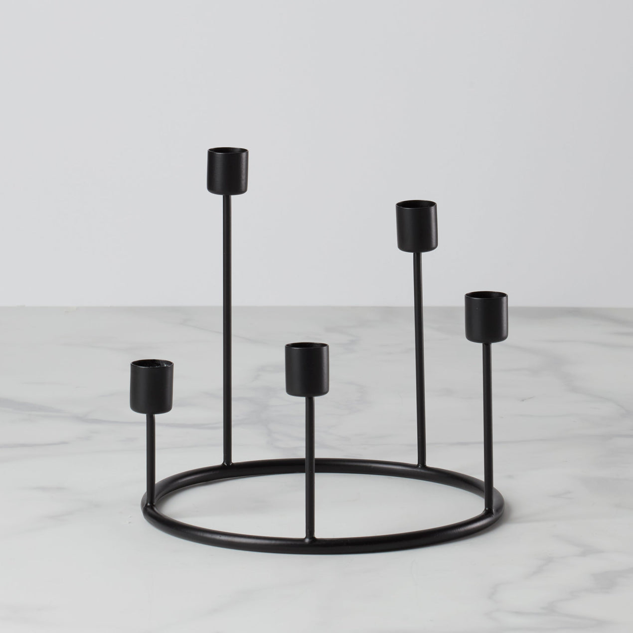 lenox Kent Small Black Candlestick Wreath