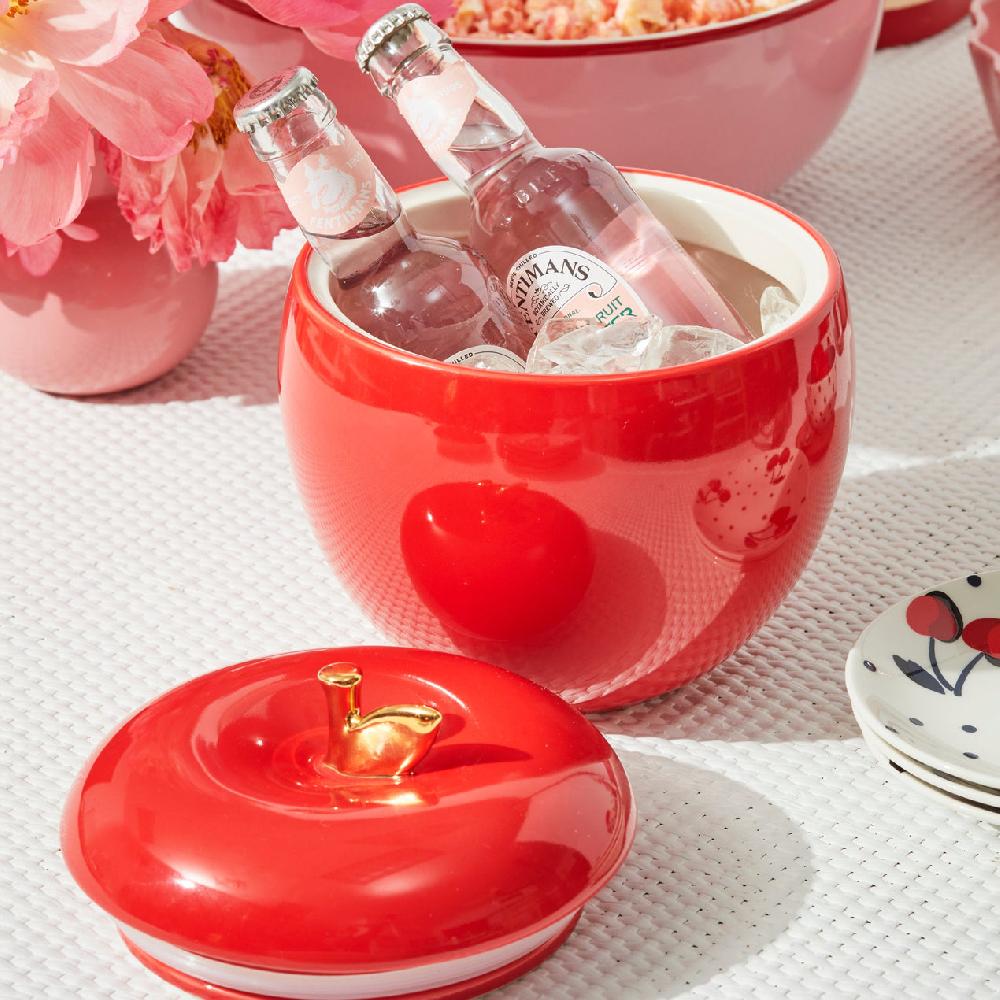 Lenox Knock On Wood Apple Cookie Jar