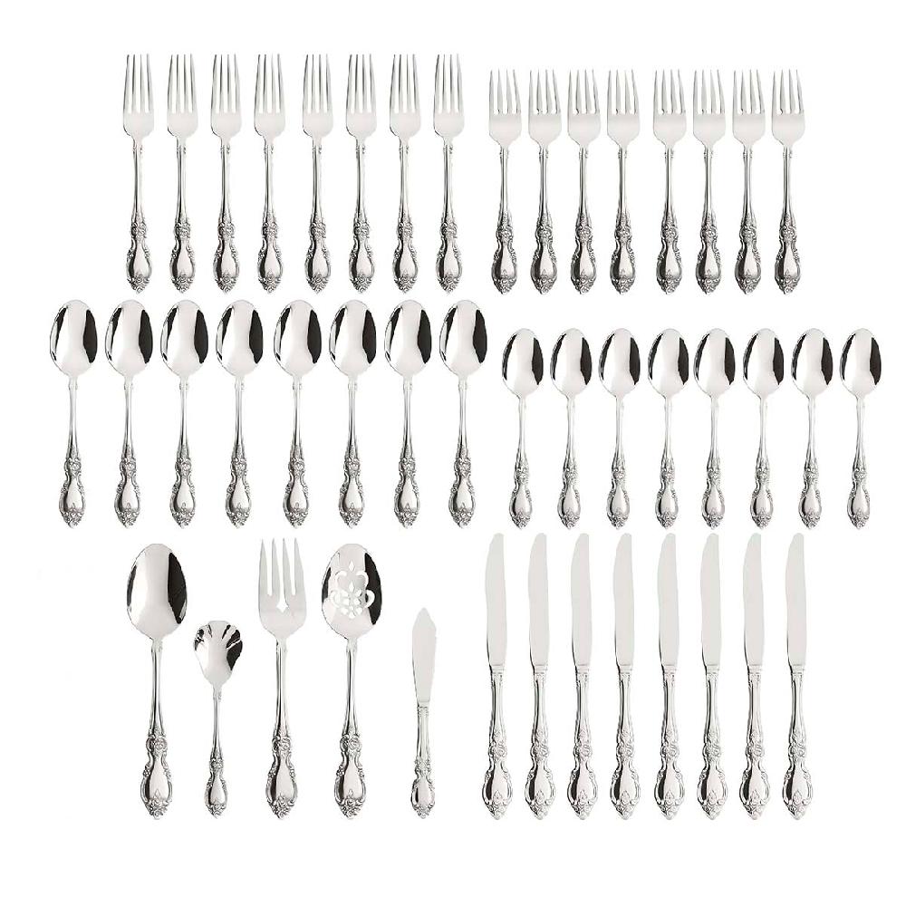 Lenox Louisiana 18/8 45 Piece Flatware Set