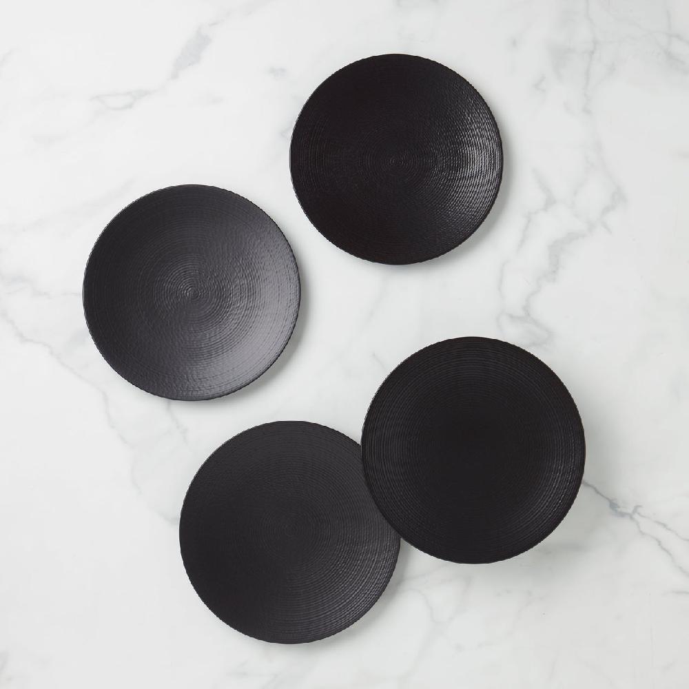 lenox LX Collective Black Accent Plates - Set of 4