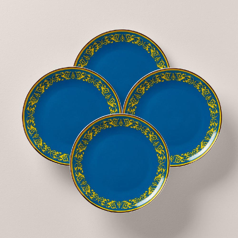 lenox LX Remix Blue Accent Plates - Set of 4