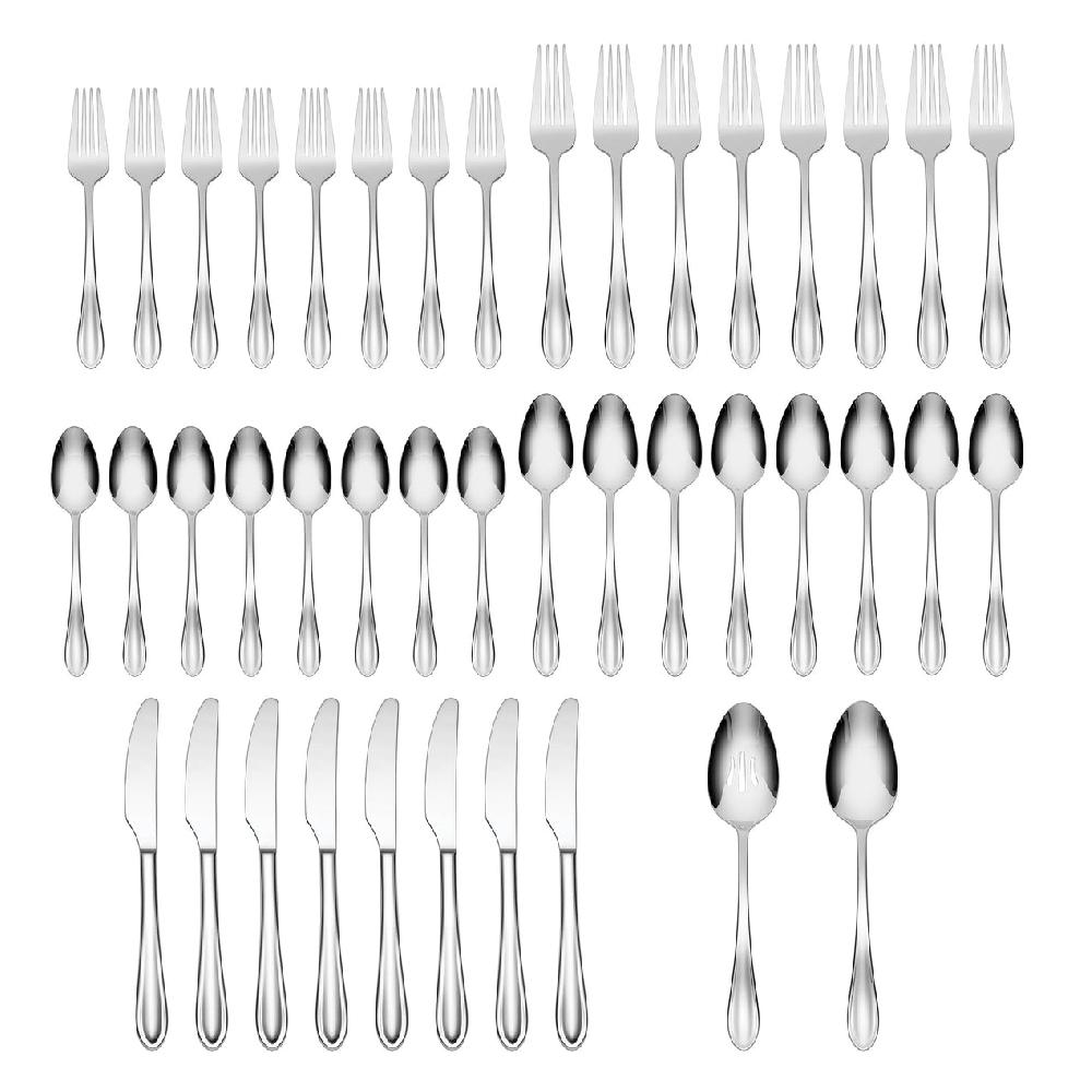 Lenox Madelynn 42 Piece Flatware Set