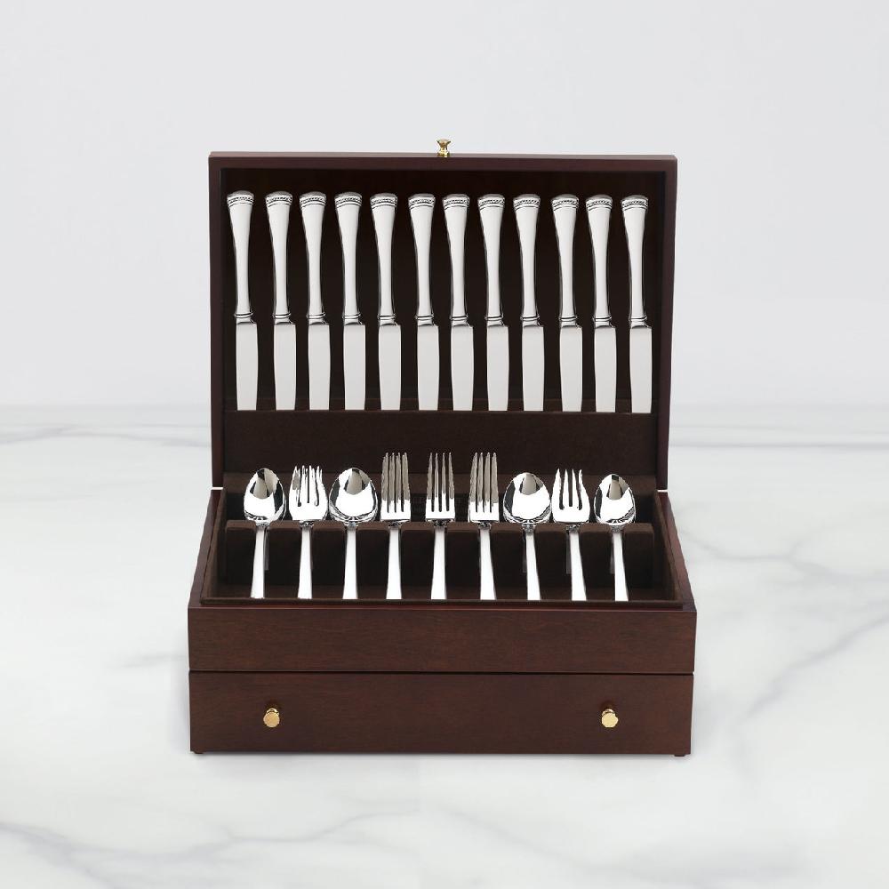Lenox Mahogany Flatware Chest