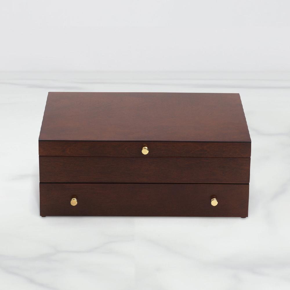 lenox Mahogany Flatware Chest