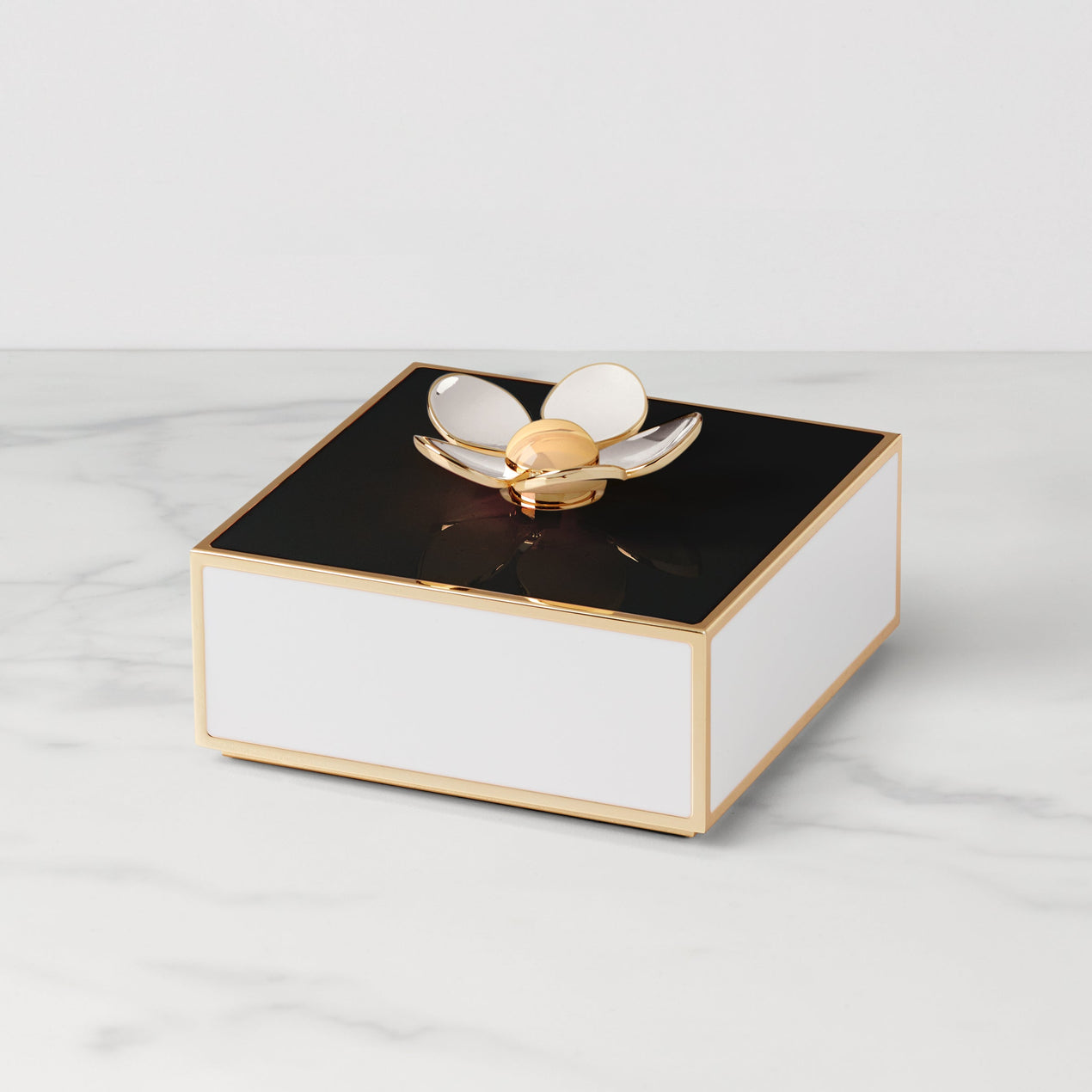 lenox Make It Pop Floral Box - Black/White