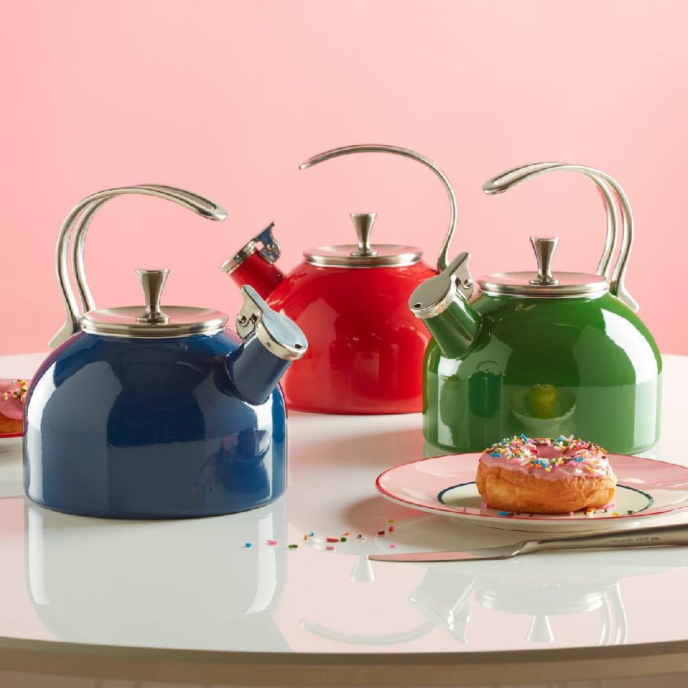 Lenox Make It Pop Kettle - Bright Red