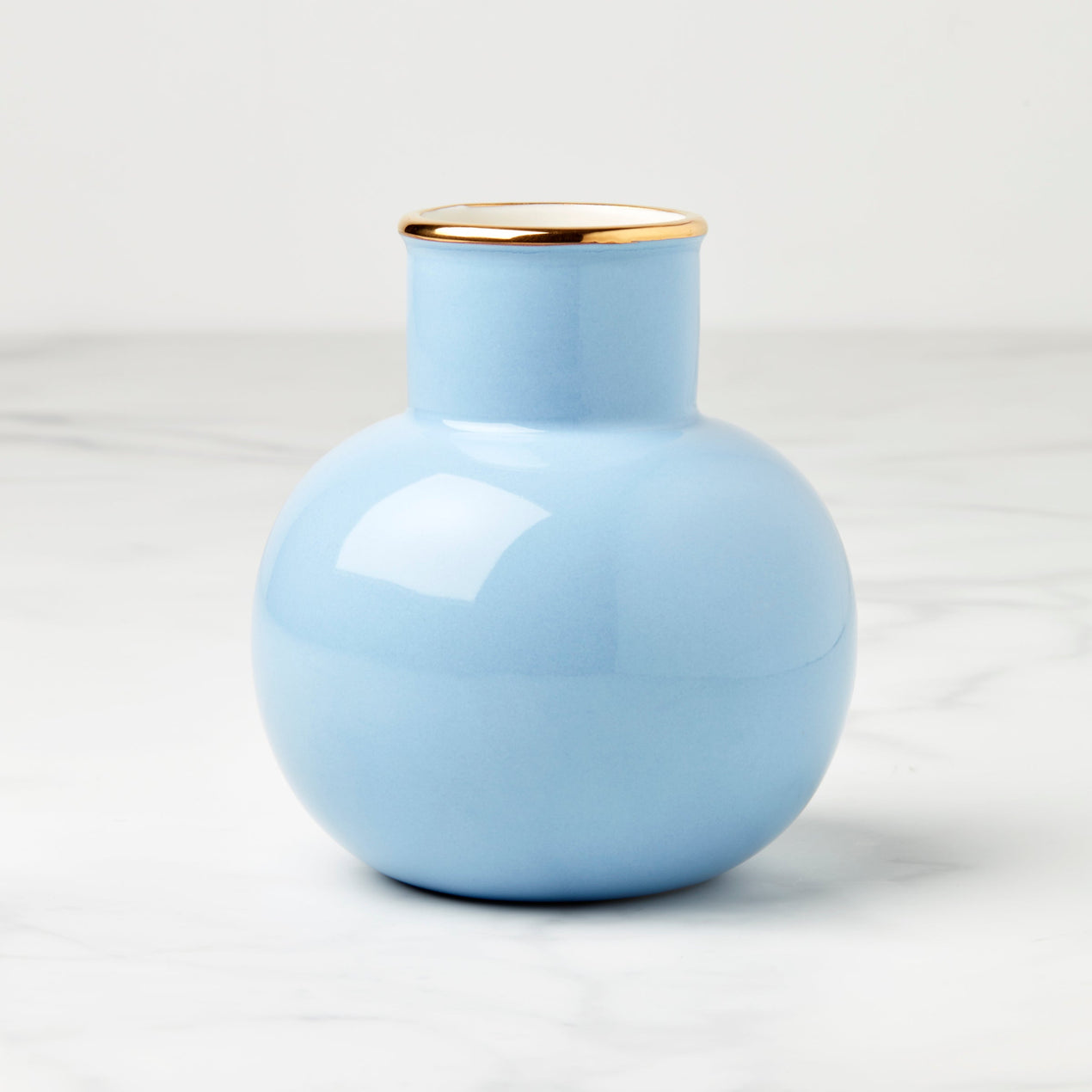 lenox Make It Pop Small Vase Blue