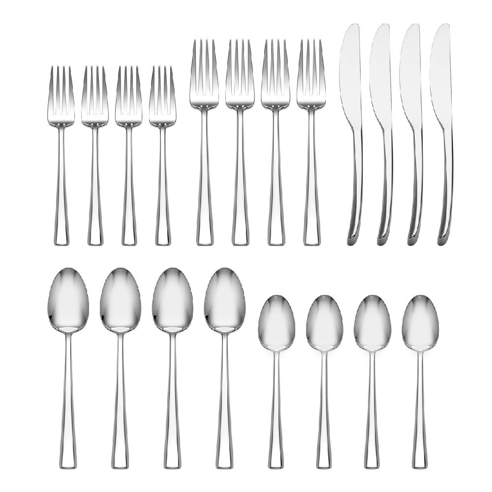 Lenox Maxine Mirror 20 Piece Flatware Set