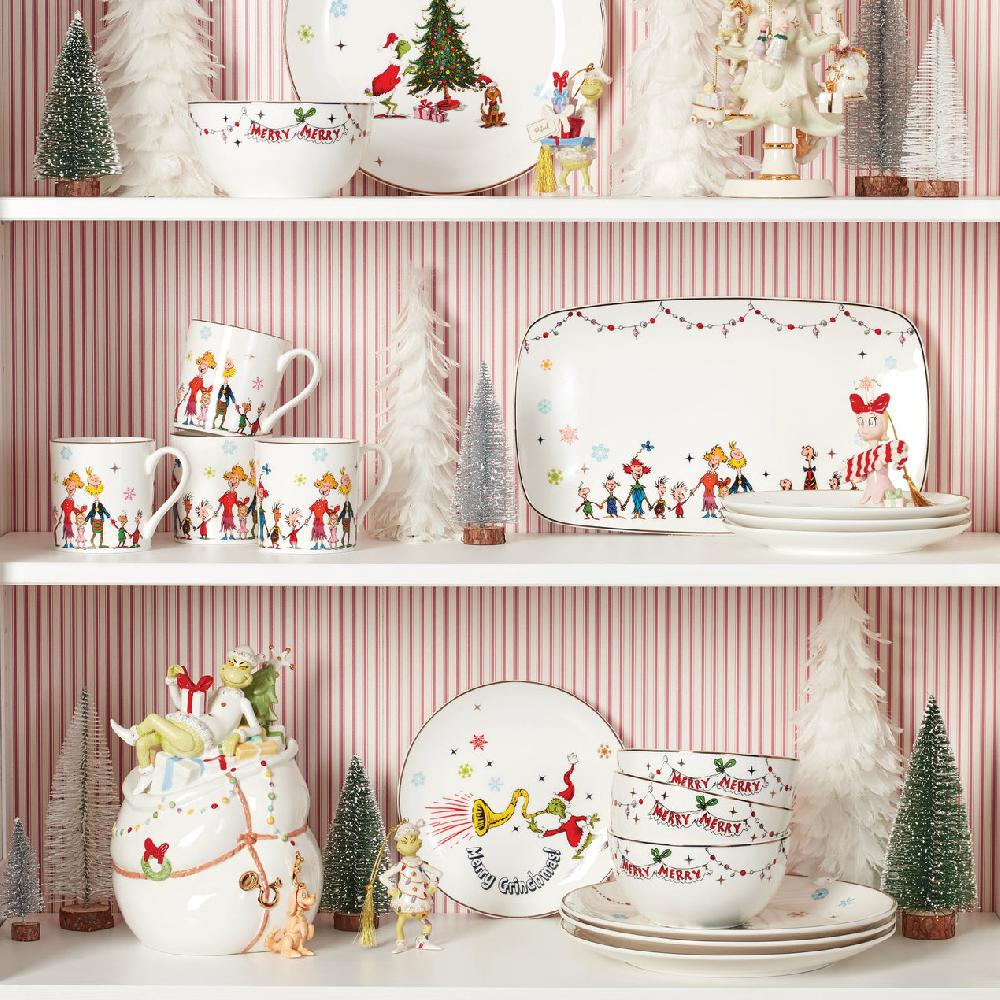 Lenox Merry Grinchmas Mugs - Set Of 4