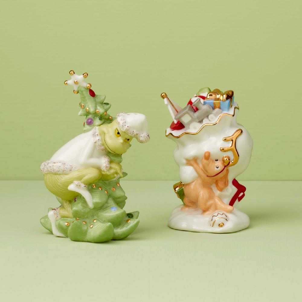 lenox Merry Grinchmas Salt & Pepper Set