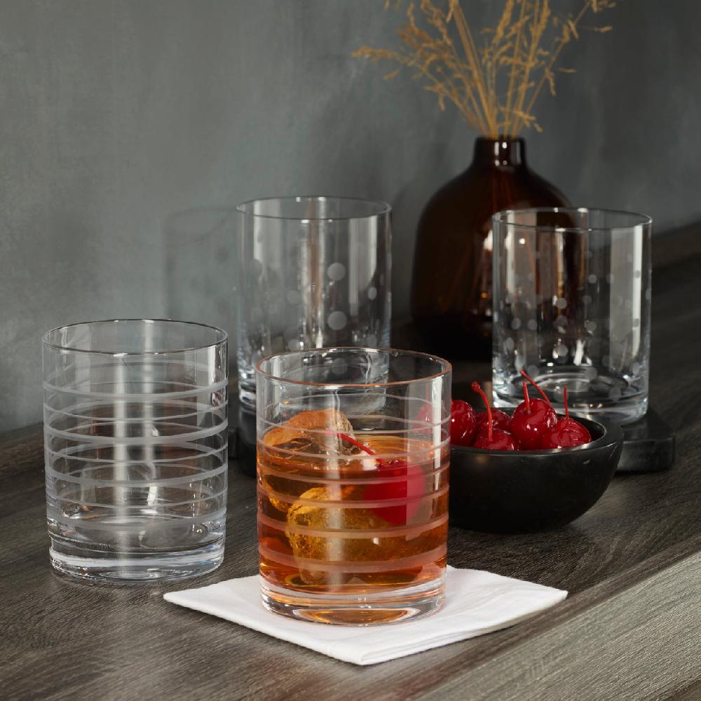 Lenox Mingle Double Old Fashion Glasses - Set Of 4