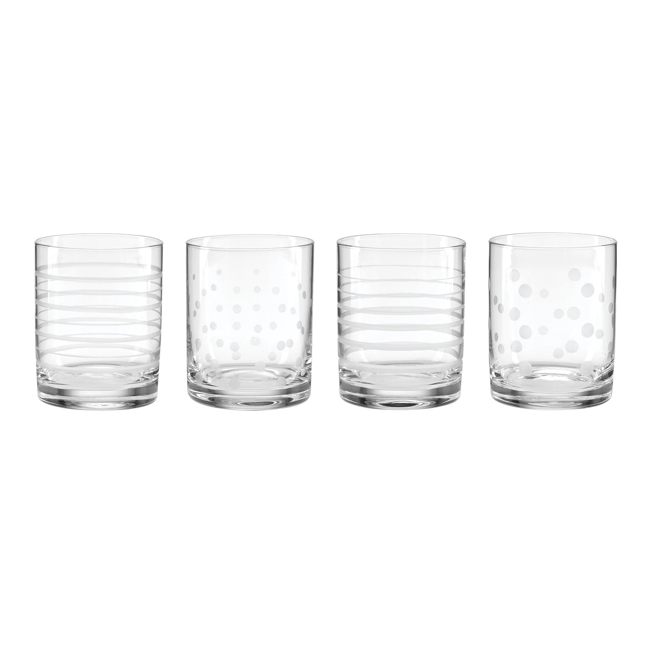 lenox Mingle Double Old Fashion Glasses - Set Of 4