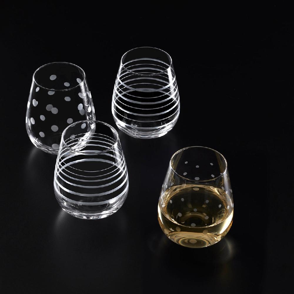 Lenox Mingle Stemless Wine Glasses - Set Of 4