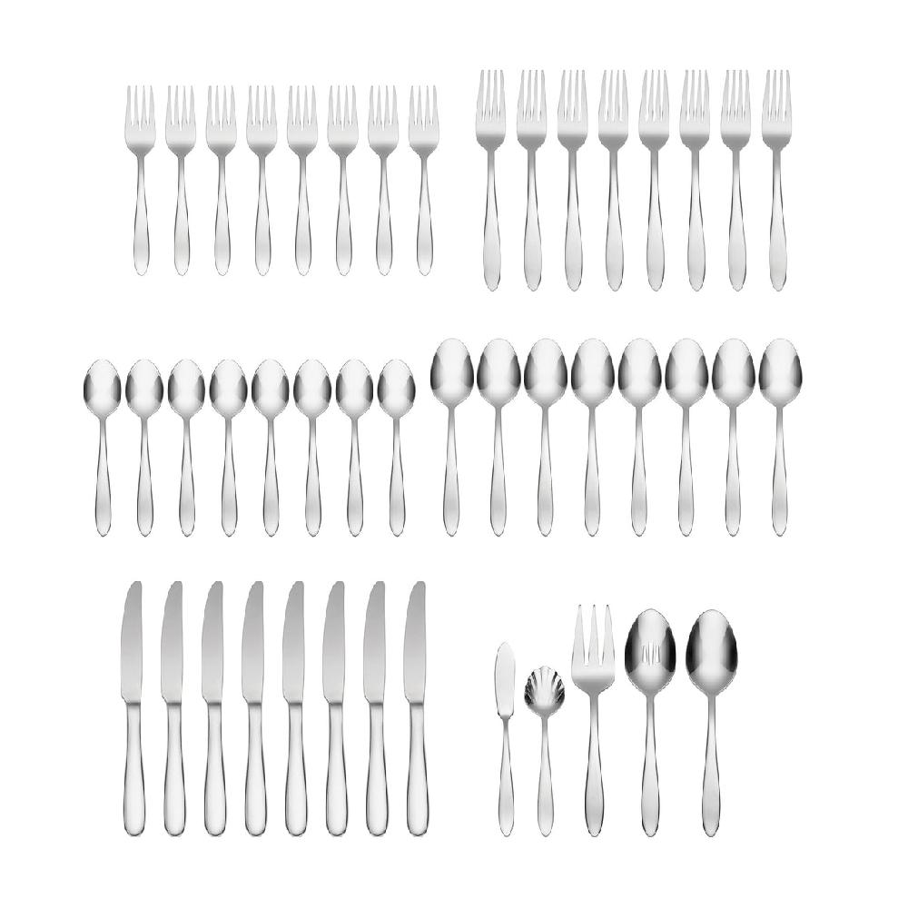 Lenox Mooncrest 45 Piece Flatware Set