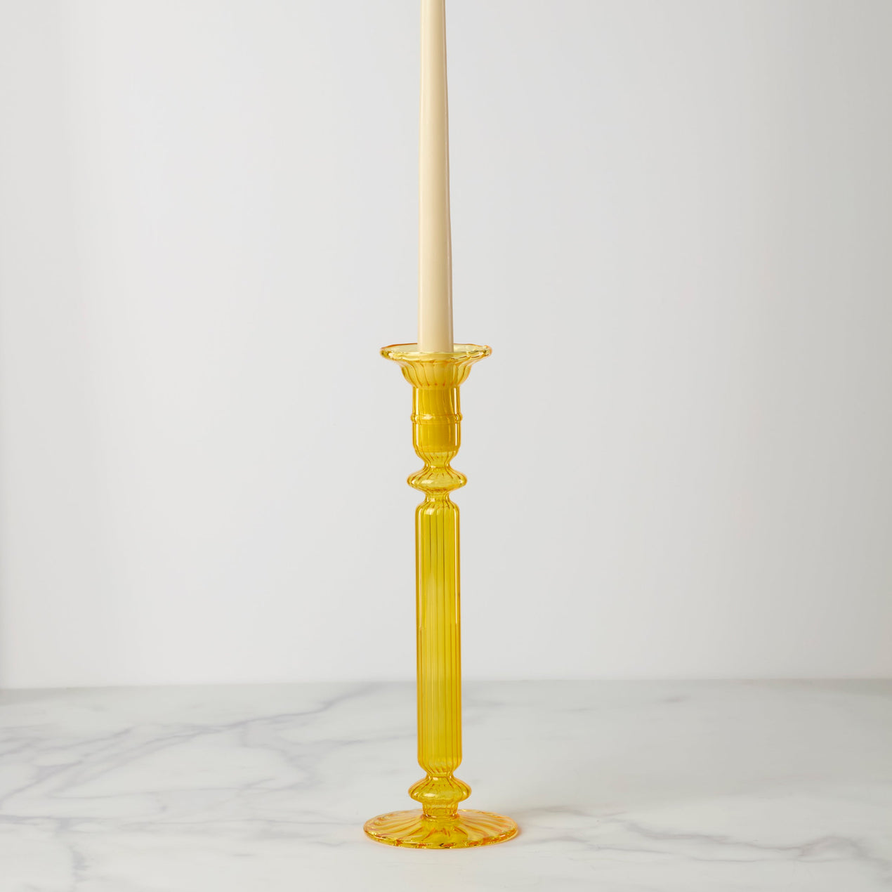 Lenox Nalia Candlestick Holder - Daffodil