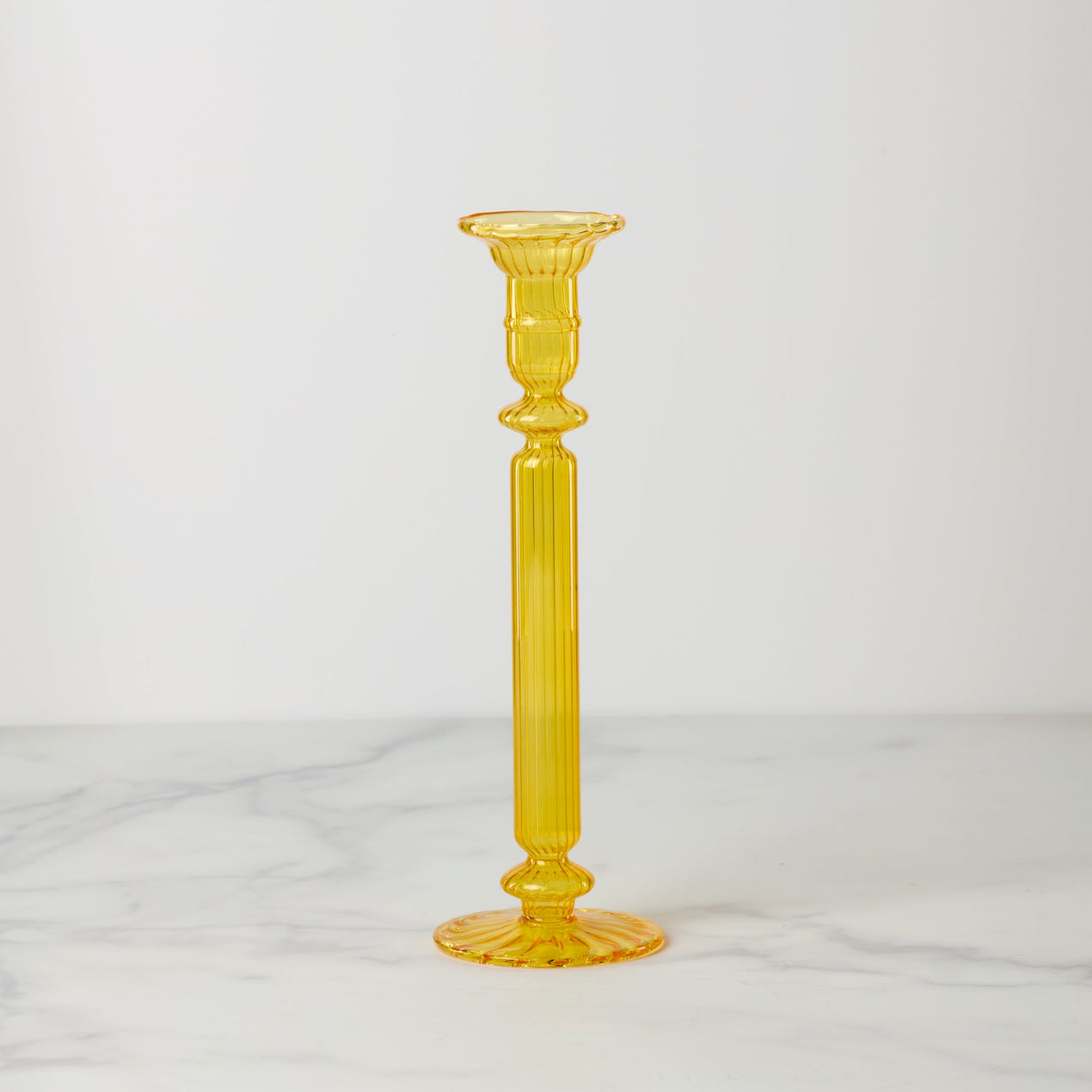 lenox Nalia Candlestick Holder - Daffodil