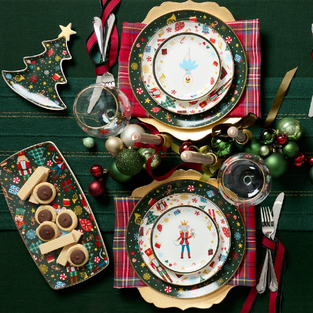Lenox Nutcracker Ballet Dinner Plates - Set Of 4