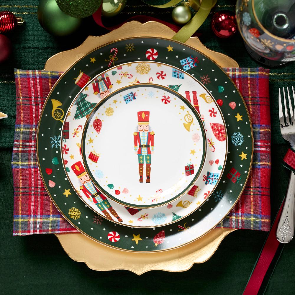 Lenox Nutcracker Ballet Tidbit Plates - Set Of 4