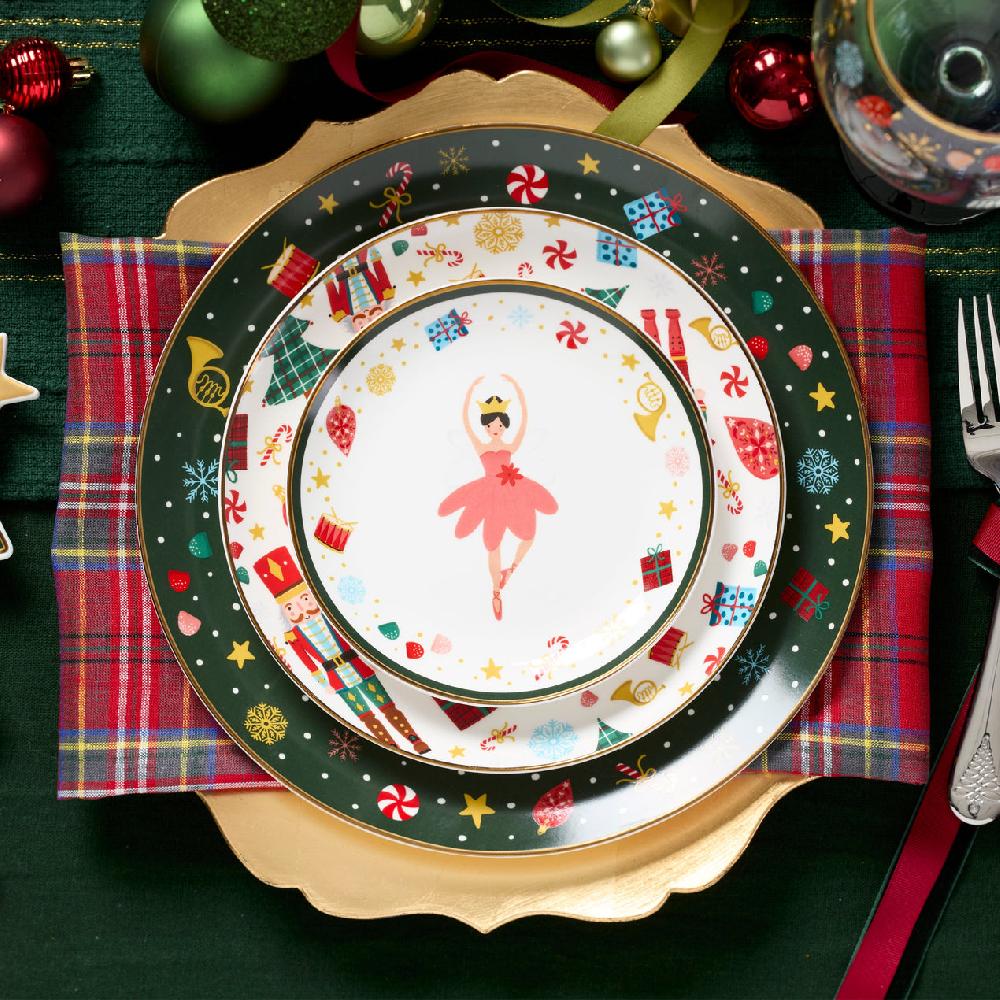 Lenox Nutcracker Ballet Tidbit Plates - Set Of 4