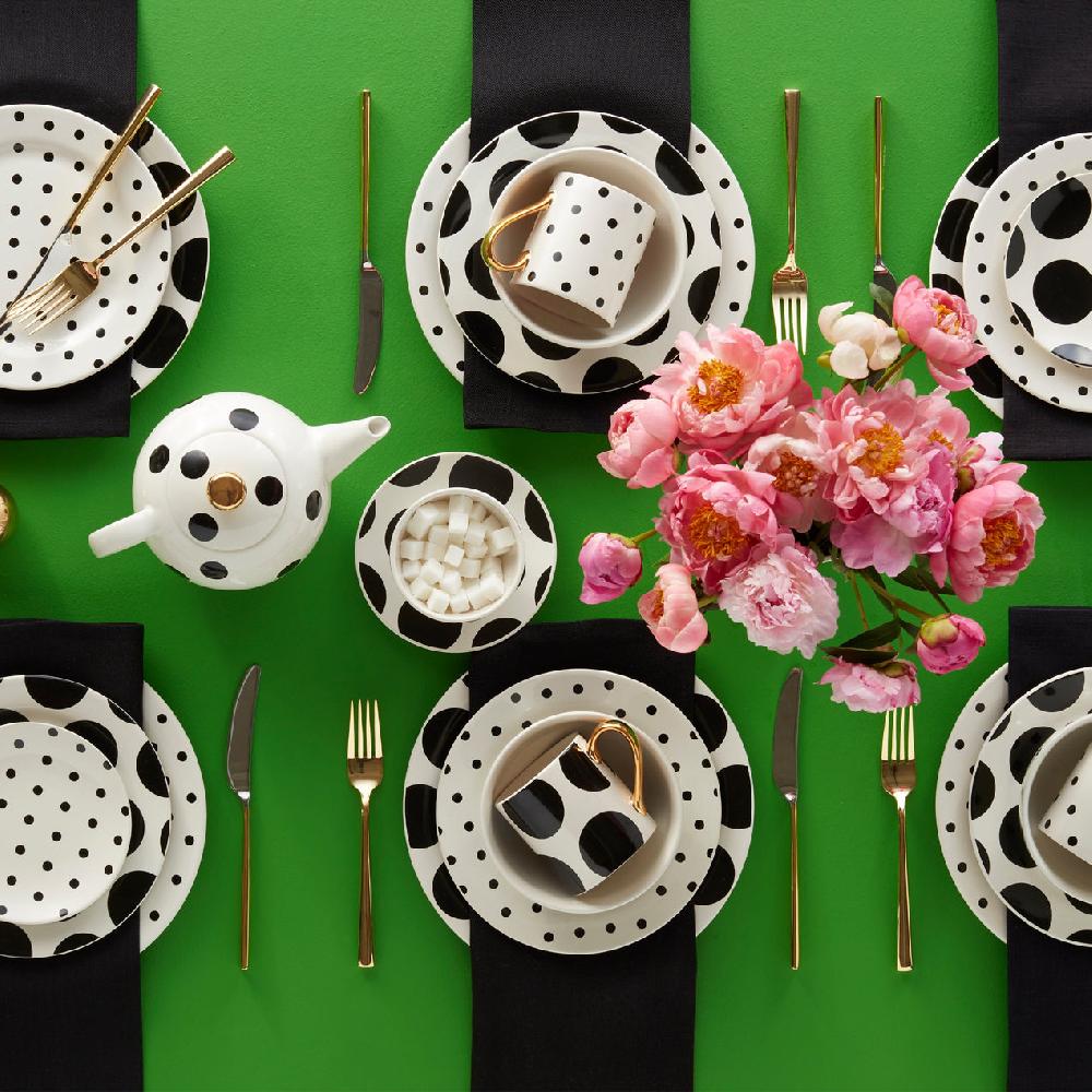 Lenox On The Dot 12-Piece Dinnerware Set